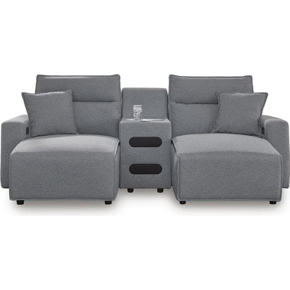 Signature Design by Ashley Modmax 65906S12 3 pc Power Reclining Sectional with Chaise IMAGE 1