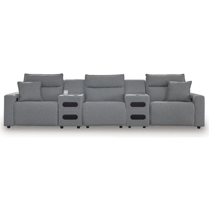 Signature Design by Ashley Modmax 65906S13 5 pc Power Reclining Sectional IMAGE 1