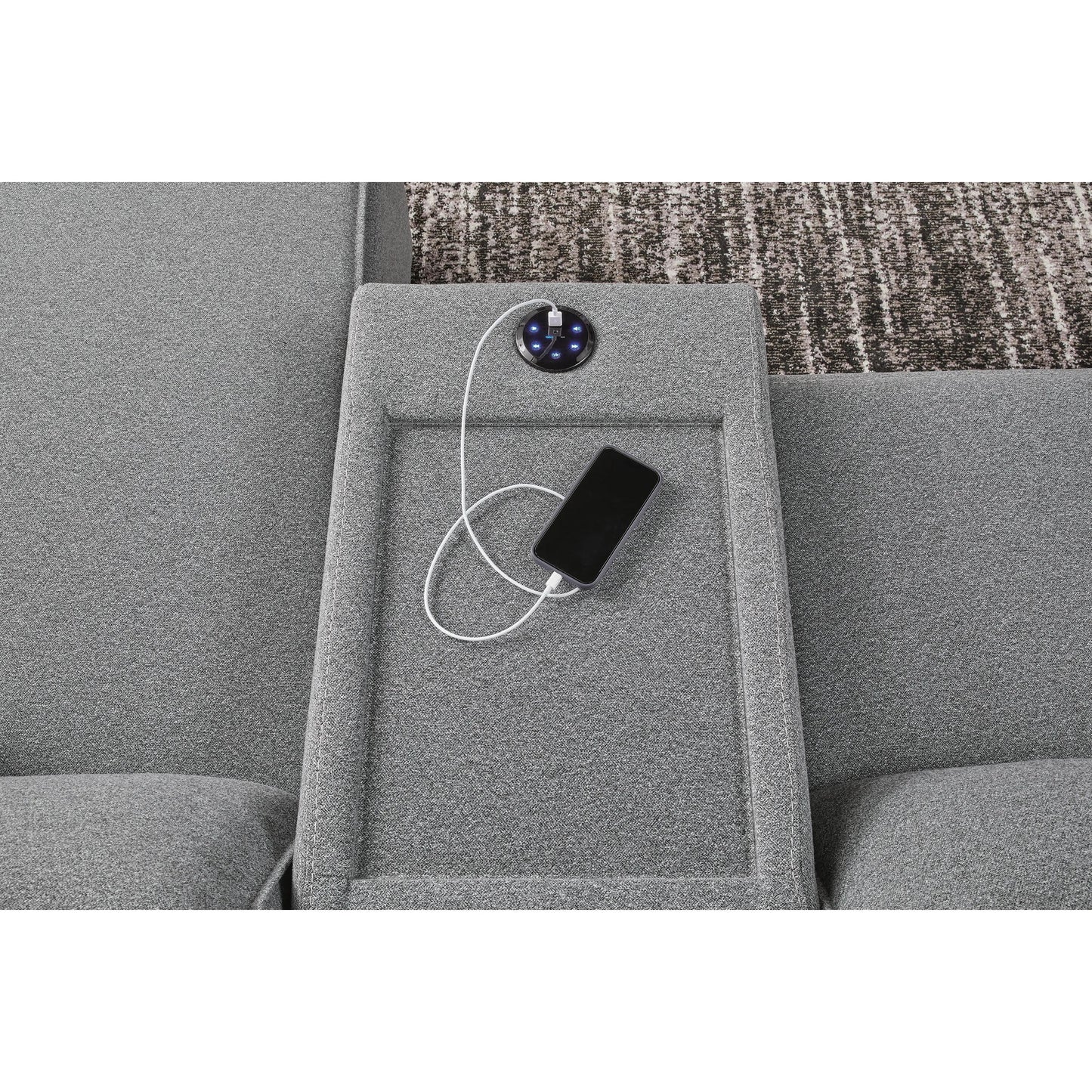  Signature Design by Ashley Modmax 65906S13 5 pc Power Reclining Sectional IMAGE 3