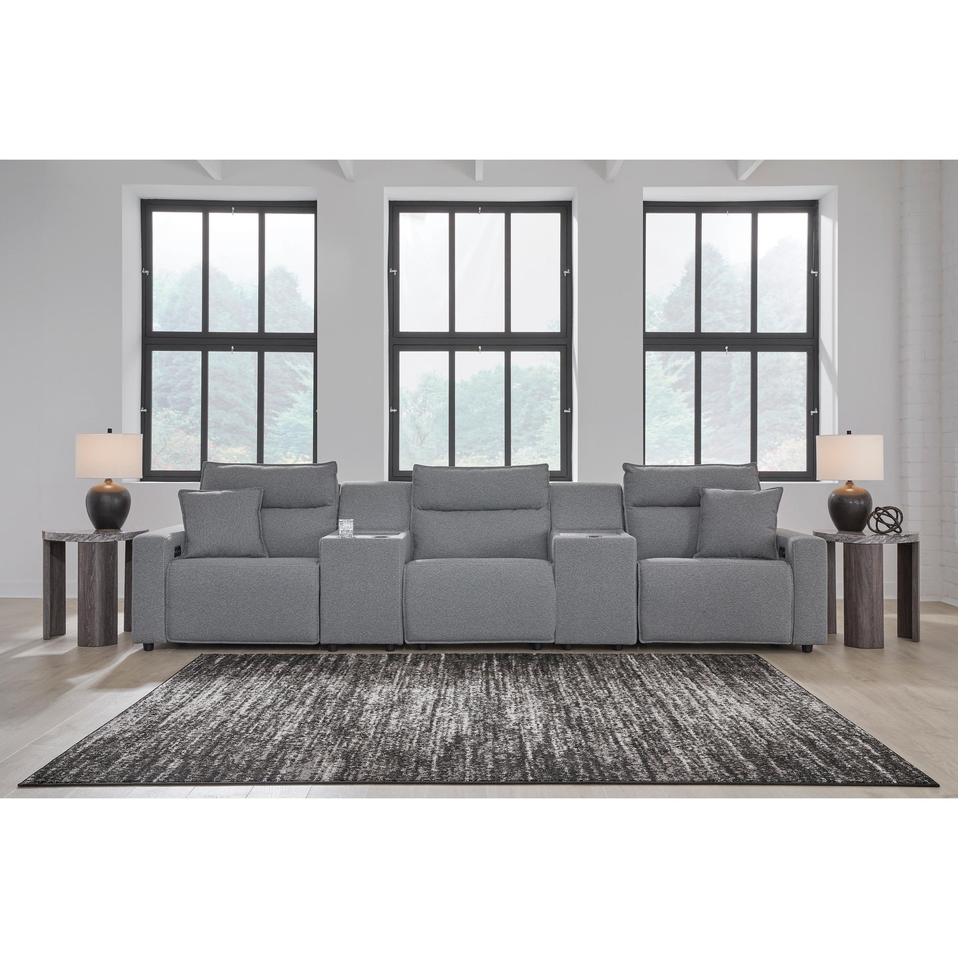  Signature Design by Ashley Modmax 65906S14 5 pc Power Reclining Sectional IMAGE 5