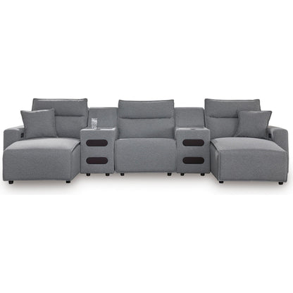 Signature Design by Ashley Modmax 65906S15 5 pc Power Reclining Sectional with Chaise IMAGE 1