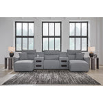Signature Design by Ashley Modmax 65906S15 5 pc Power Reclining Sectional with Chaise IMAGE 2