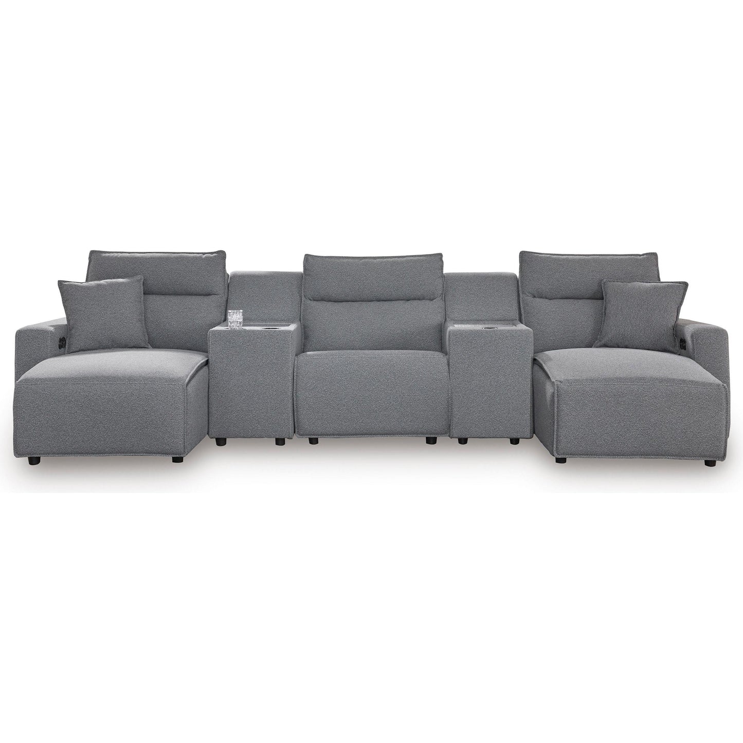 Signature Design by Ashley Modmax 65906S16 5 pc Power Reclining Sectional with Chaise IMAGE 1