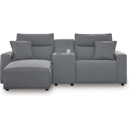Signature Design by Ashley Modmax 65906S17 3 pc Power Reclining Sectional with Chaise IMAGE 1