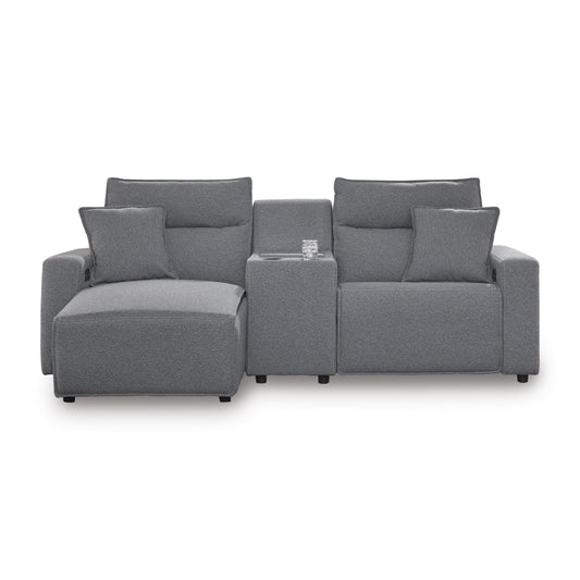 Signature Design by Ashley Modmax 65906S17 3 pc Power Reclining Sectional with Chaise IMAGE 1