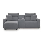 Signature Design by Ashley Modmax 65906S17 3 pc Power Reclining Sectional with Chaise IMAGE 1