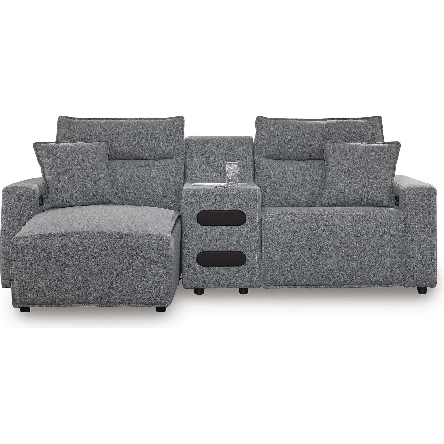 Signature Design by Ashley Modmax 65906S18 3 pc Power Reclining Sectional with Chaise IMAGE 1