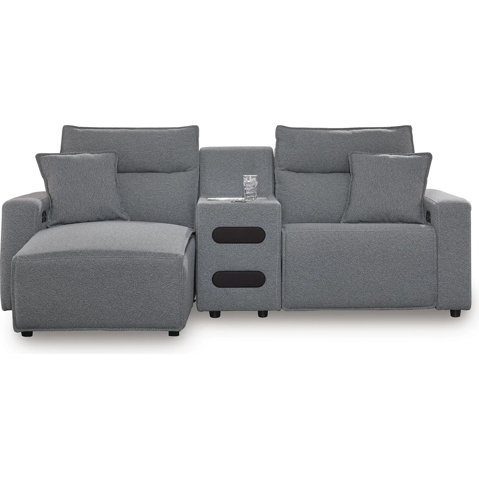 Signature Design by Ashley Modmax 65906S18 3 pc Power Reclining Sectional with Chaise IMAGE 1