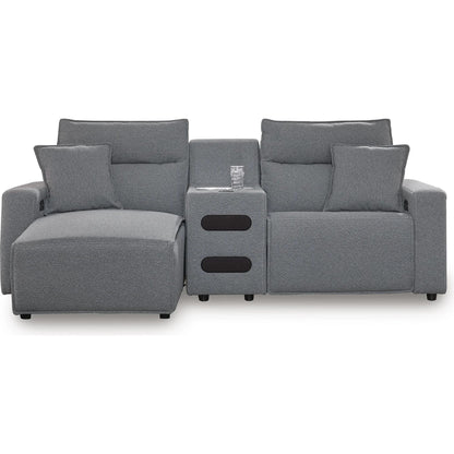 Signature Design by Ashley Modmax 65906S18 3 pc Power Reclining Sectional with Chaise IMAGE 1