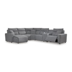 Signature Design by Ashley Modmax 65906S19 6 pc Power Reclining Sectional with Chaise IMAGE 1