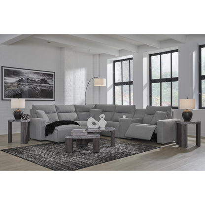  Signature Design by Ashley Modmax 65906S19 6 pc Power Reclining Sectional with Chaise IMAGE 6