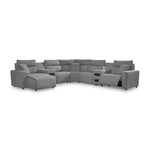 Signature Design by Ashley Modmax 65906S20 7 pc Power Reclining Sectional with Chaise IMAGE 1