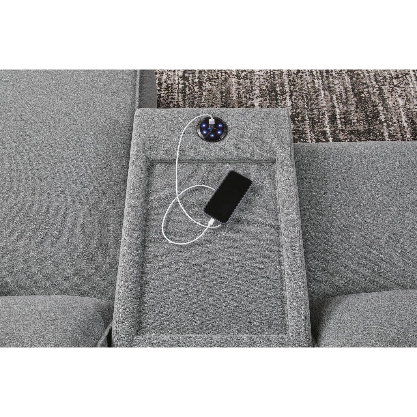  Signature Design by Ashley Modmax 65906S20 7 pc Power Reclining Sectional with Chaise IMAGE 5
