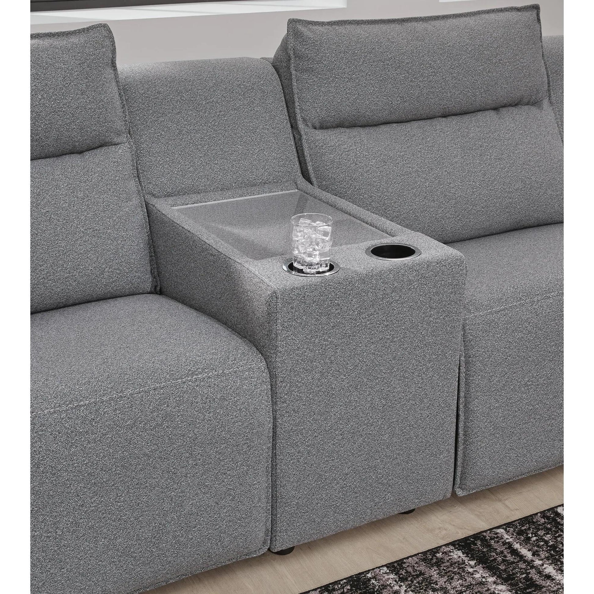  Signature Design by Ashley Modmax 65906S3 3 pc Power Reclining Sectional IMAGE 4