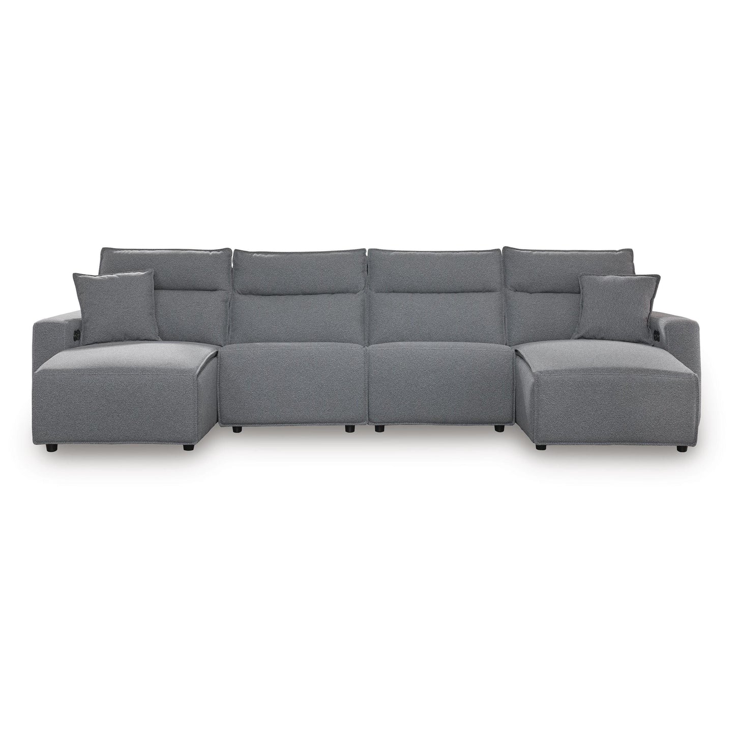  Signature Design by Ashley Modmax 65906S37 4 pc Reclining Sectional with Double Chaise IMAGE 1