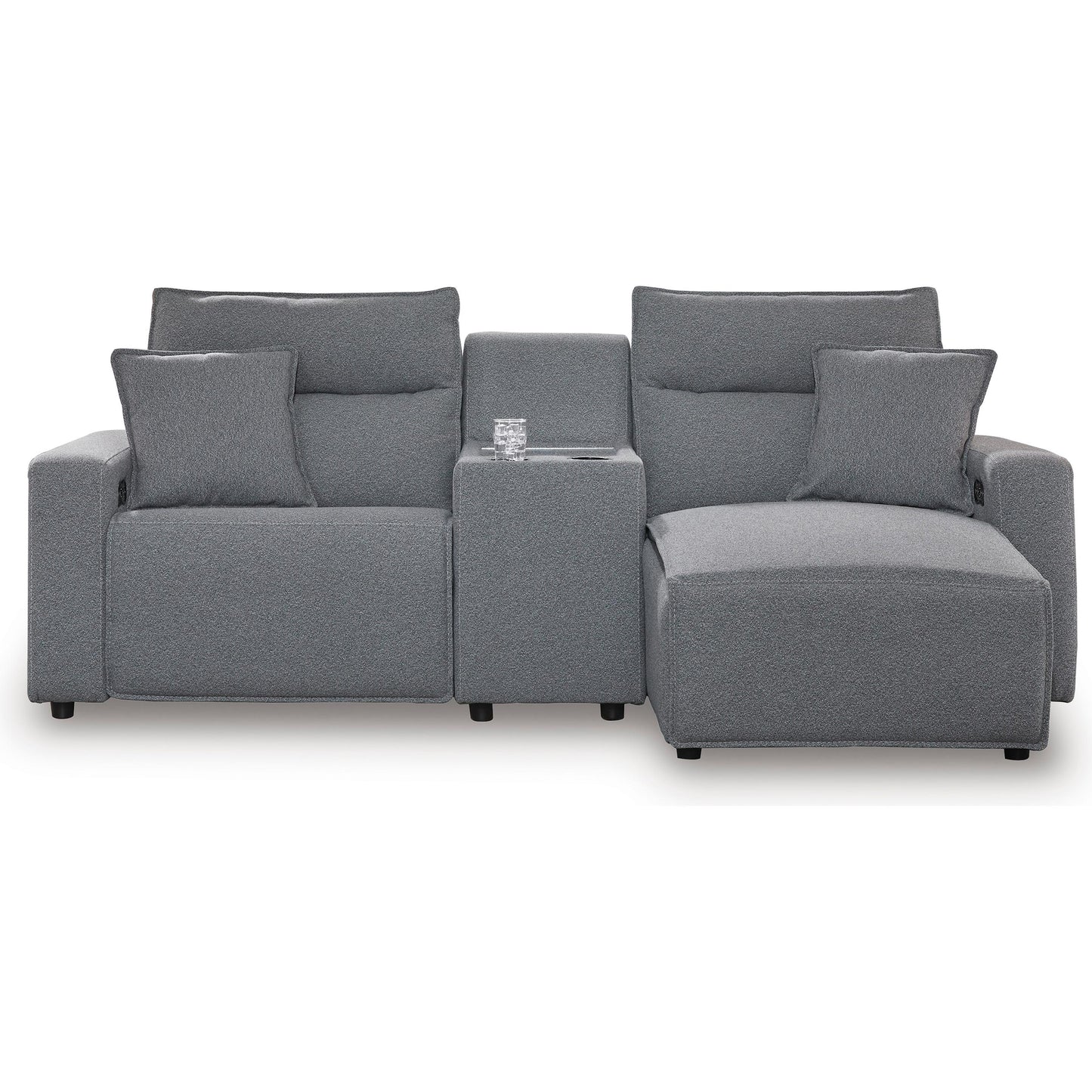 Signature Design by Ashley Modmax 65906S4 3 pc Power Reclining Sectional with Chaise IMAGE 1