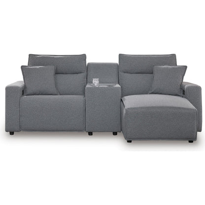 Signature Design by Ashley Modmax 65906S4 3 pc Power Reclining Sectional with Chaise IMAGE 1