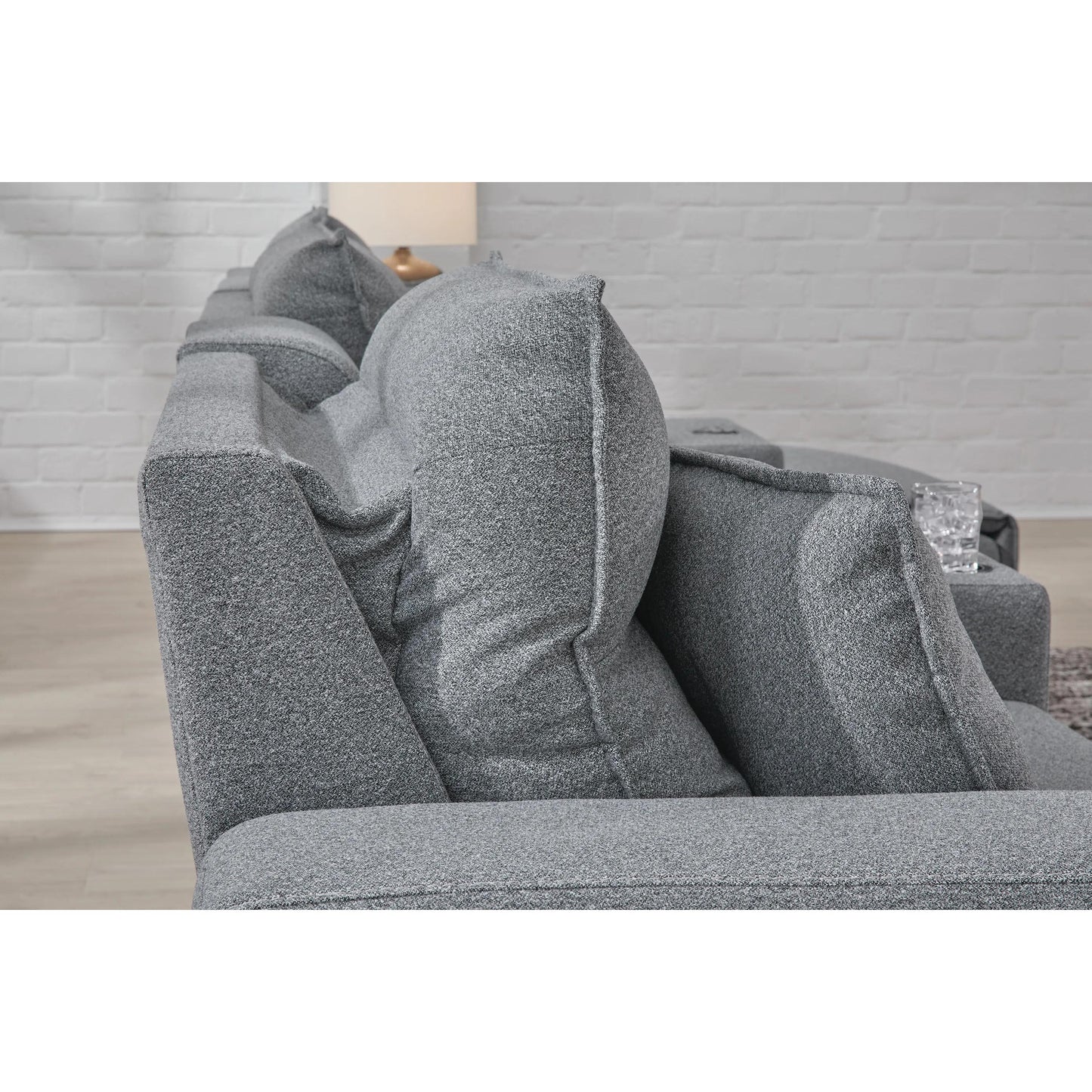  Signature Design by Ashley Modmax 65906S4 3 pc Power Reclining Sectional with Chaise IMAGE 2