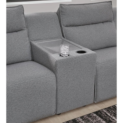  Signature Design by Ashley Modmax 65906S4 3 pc Power Reclining Sectional with Chaise IMAGE 4