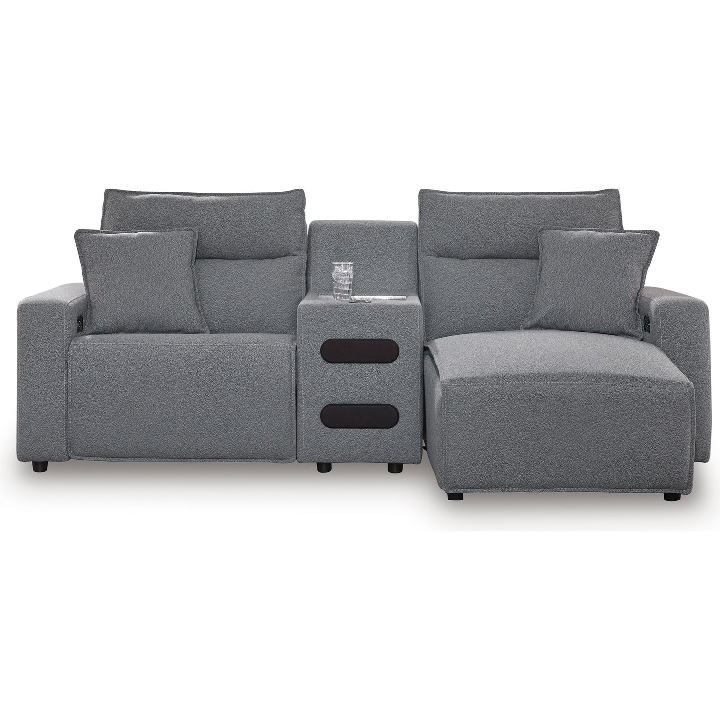 Signature Design by Ashley Modmax 65906S5 3 pc Power Reclining Sectional with Chaise IMAGE 1