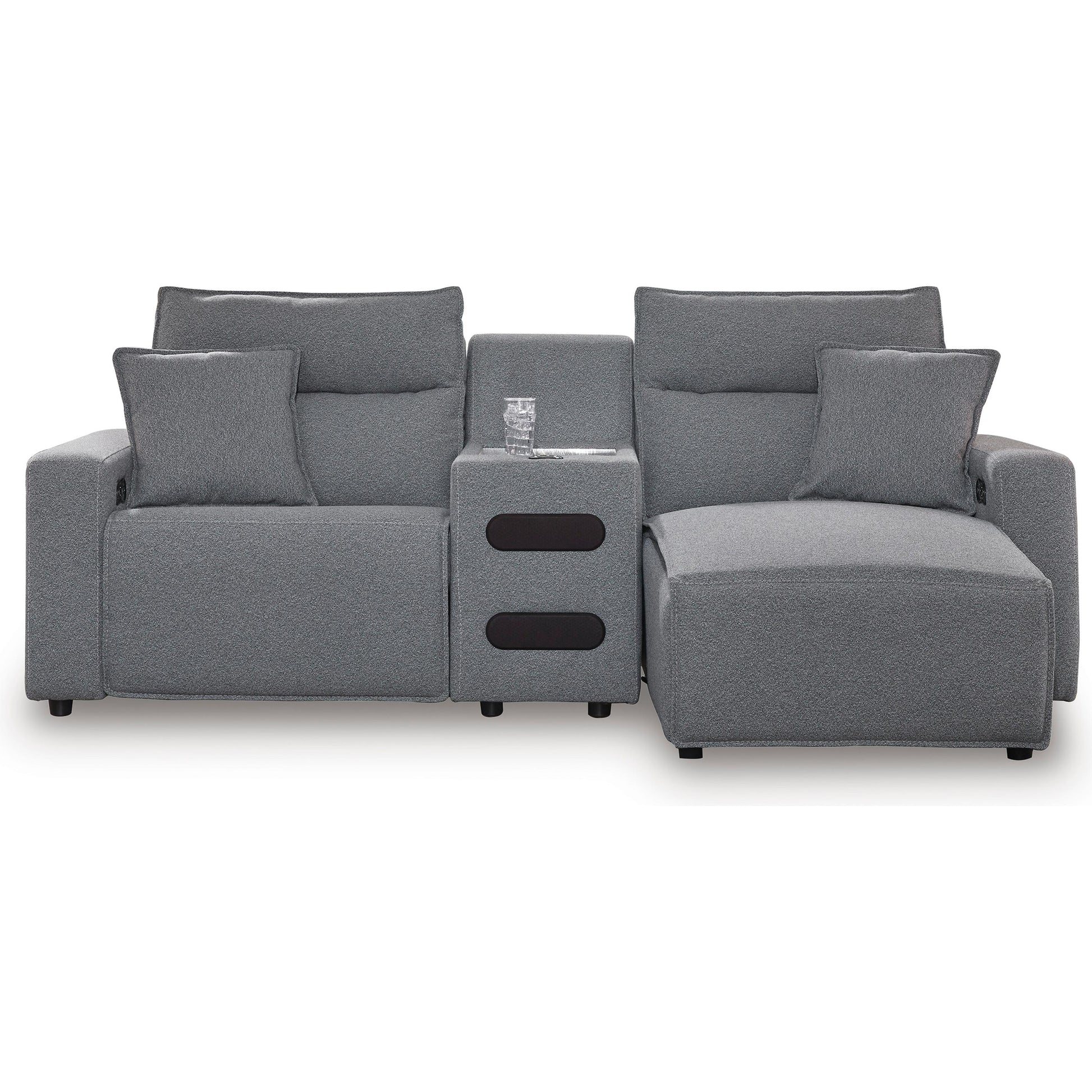 Signature Design by Ashley Modmax 65906S5 3 pc Power Reclining Sectional with Chaise IMAGE 1