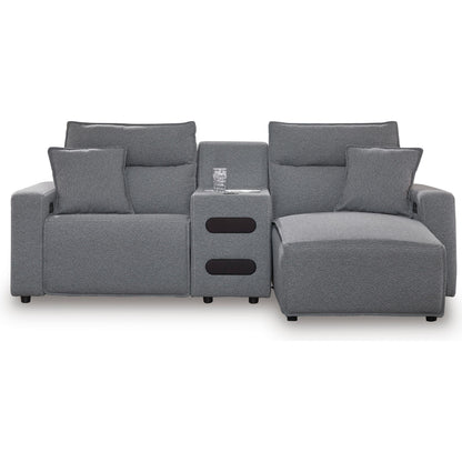 Signature Design by Ashley Modmax 65906S5 3 pc Power Reclining Sectional with Chaise IMAGE 1