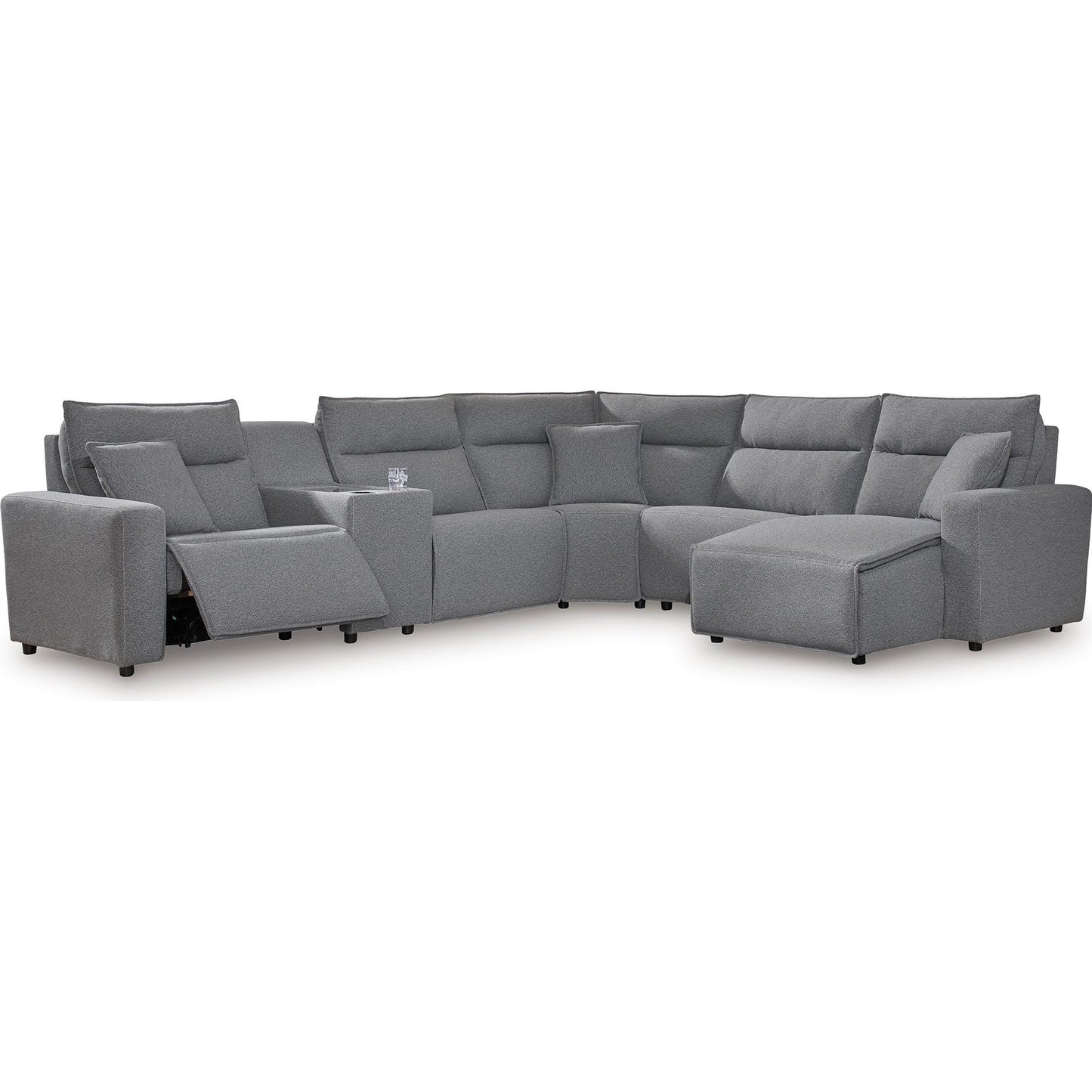 Signature Design by Ashley Modmax 65906S6 6 pc Power Reclining Sectional with Chaise IMAGE 1