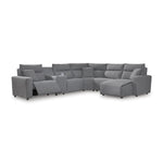 Signature Design by Ashley Modmax 65906S6 6 pc Power Reclining Sectional with Chaise IMAGE 1