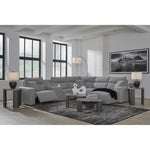 Signature Design by Ashley Modmax 65906S6 6 pc Power Reclining Sectional with Chaise IMAGE 3