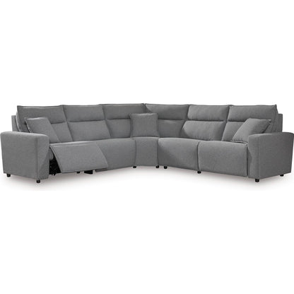 Signature Design by Ashley Modmax 65906S8 5 pc Power Reclining Sectional IMAGE 1