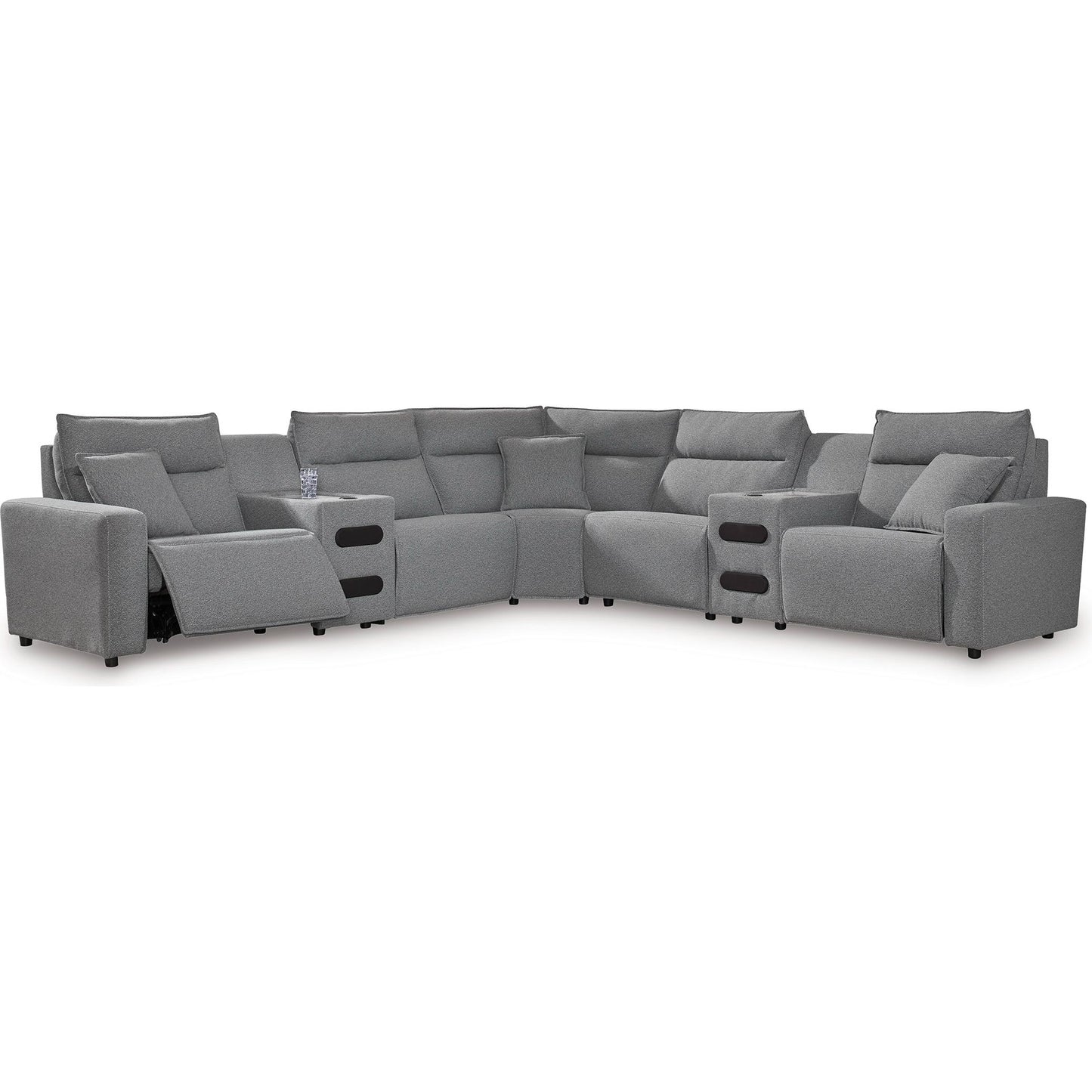 Signature Design by Ashley Modmax 65906S9 7 pc Power Reclining Sectional with Chaise IMAGE 1