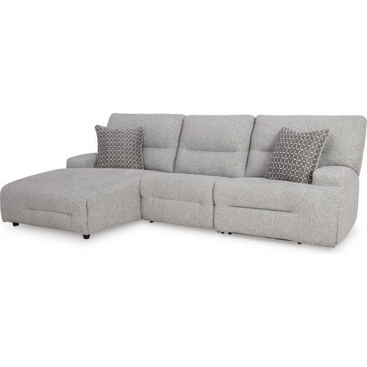 Signature Design by Ashley Acklen Place 93605S7 3 pc Power Reclining Sectional IMAGE 1