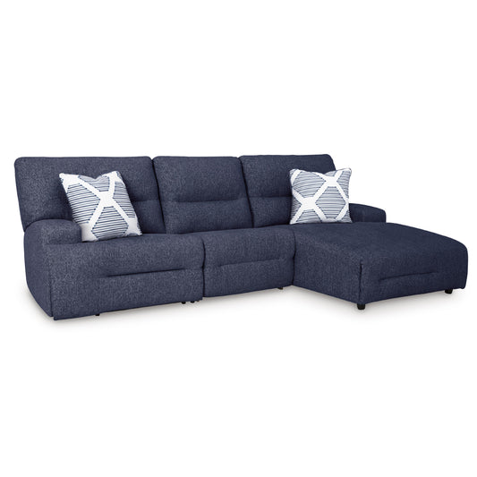 Signature Design by Ashley Acklen Place 93607S6 3 pc Power Reclining Sectional IMAGE 1