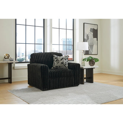 Signature Design by Ashley Midnight-Madness 9810323 Chair and a Half IMAGE 4