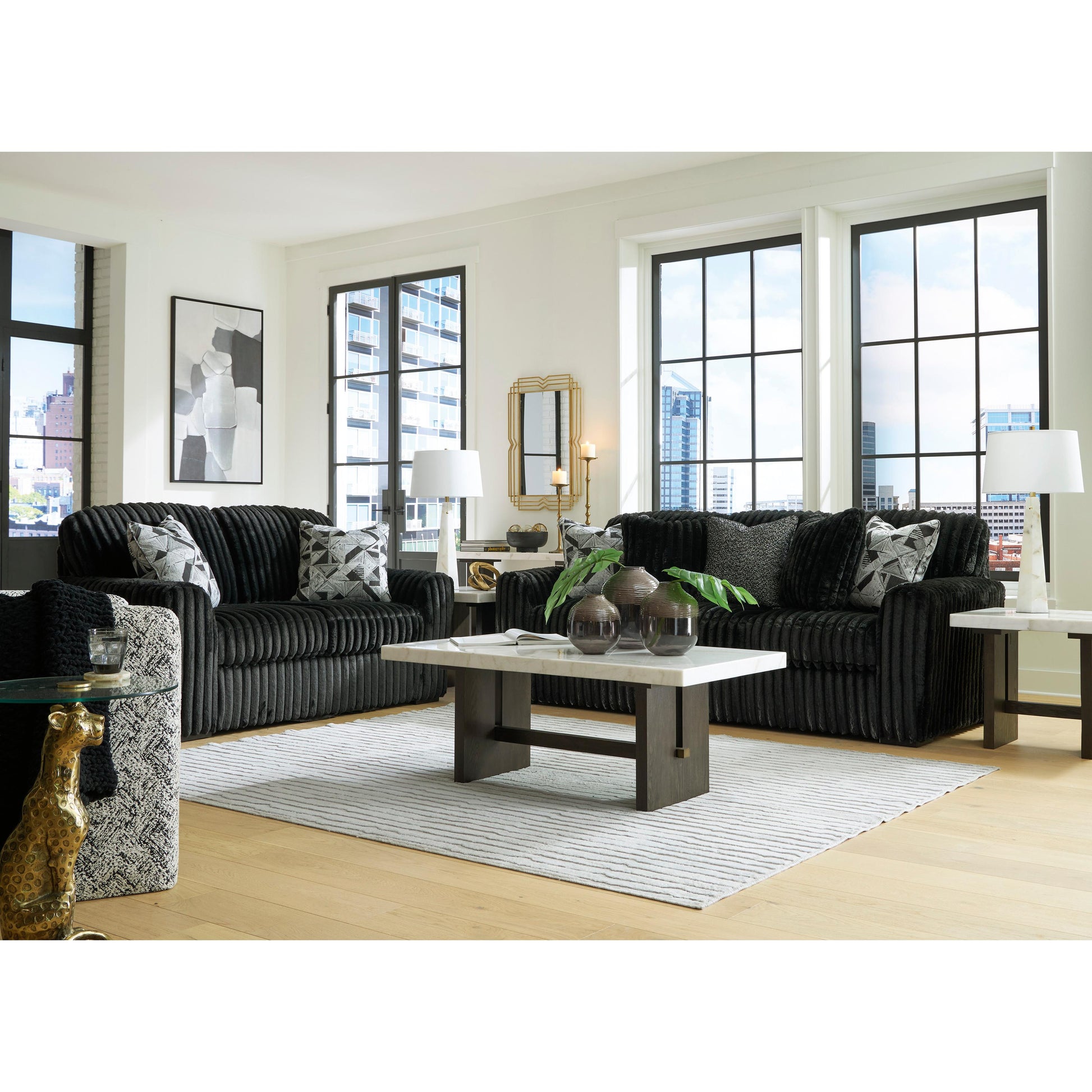  Signature Design by Ashley Midnight-Madness 9810338 Sofa IMAGE 14
