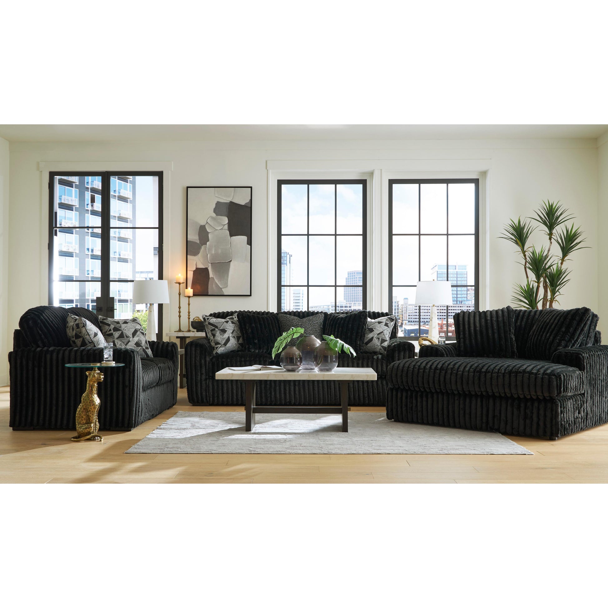  Signature Design by Ashley Midnight-Madness 9810338 Sofa IMAGE 16