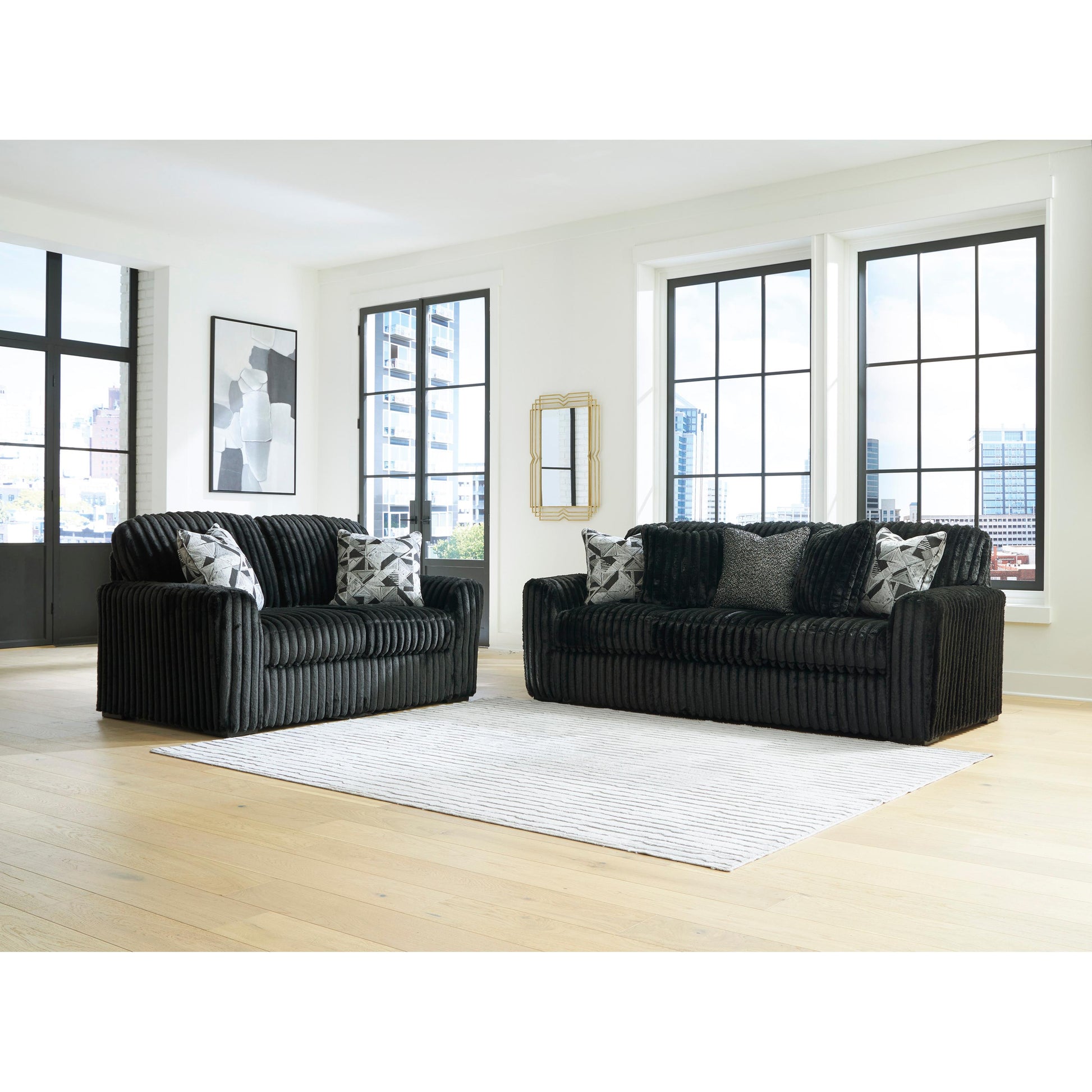  Signature Design by Ashley Midnight-Madness 9810338 Sofa IMAGE 5