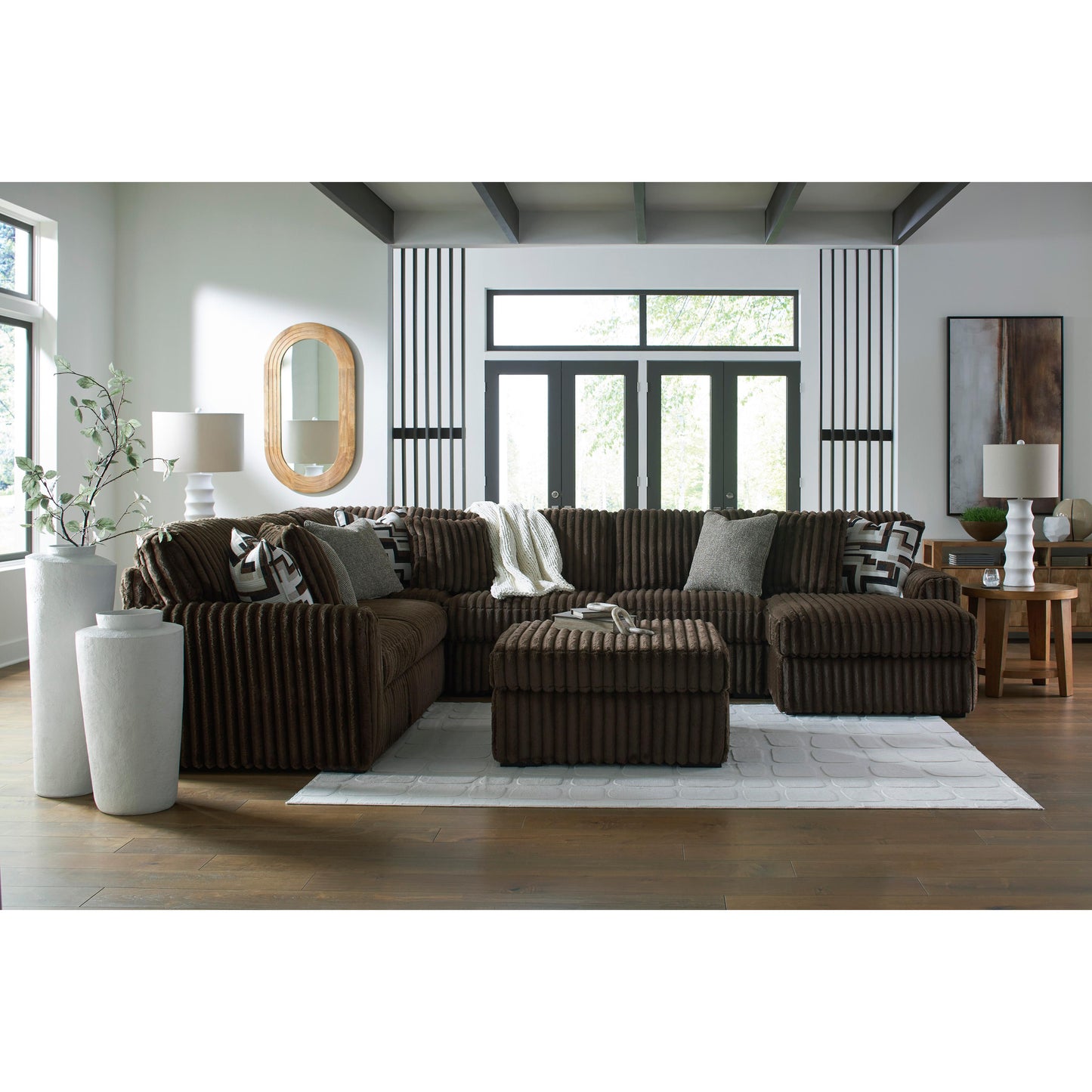 Signature Design by Ashley Midnight-Madness 9810408 Oversized Accent Ottoman IMAGE 11