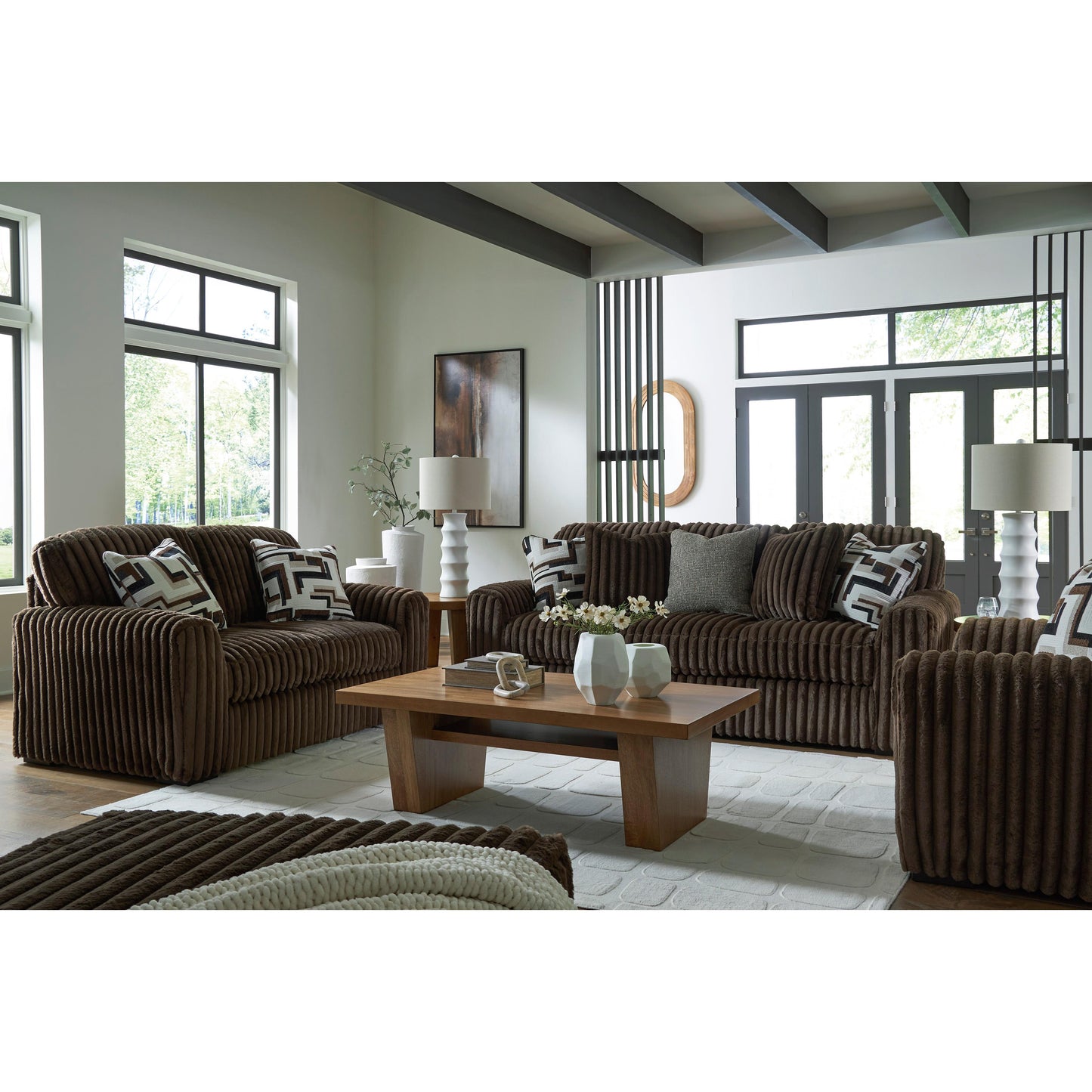 Signature Design by Ashley Midnight-Madness 9810408 Oversized Accent Ottoman IMAGE 7