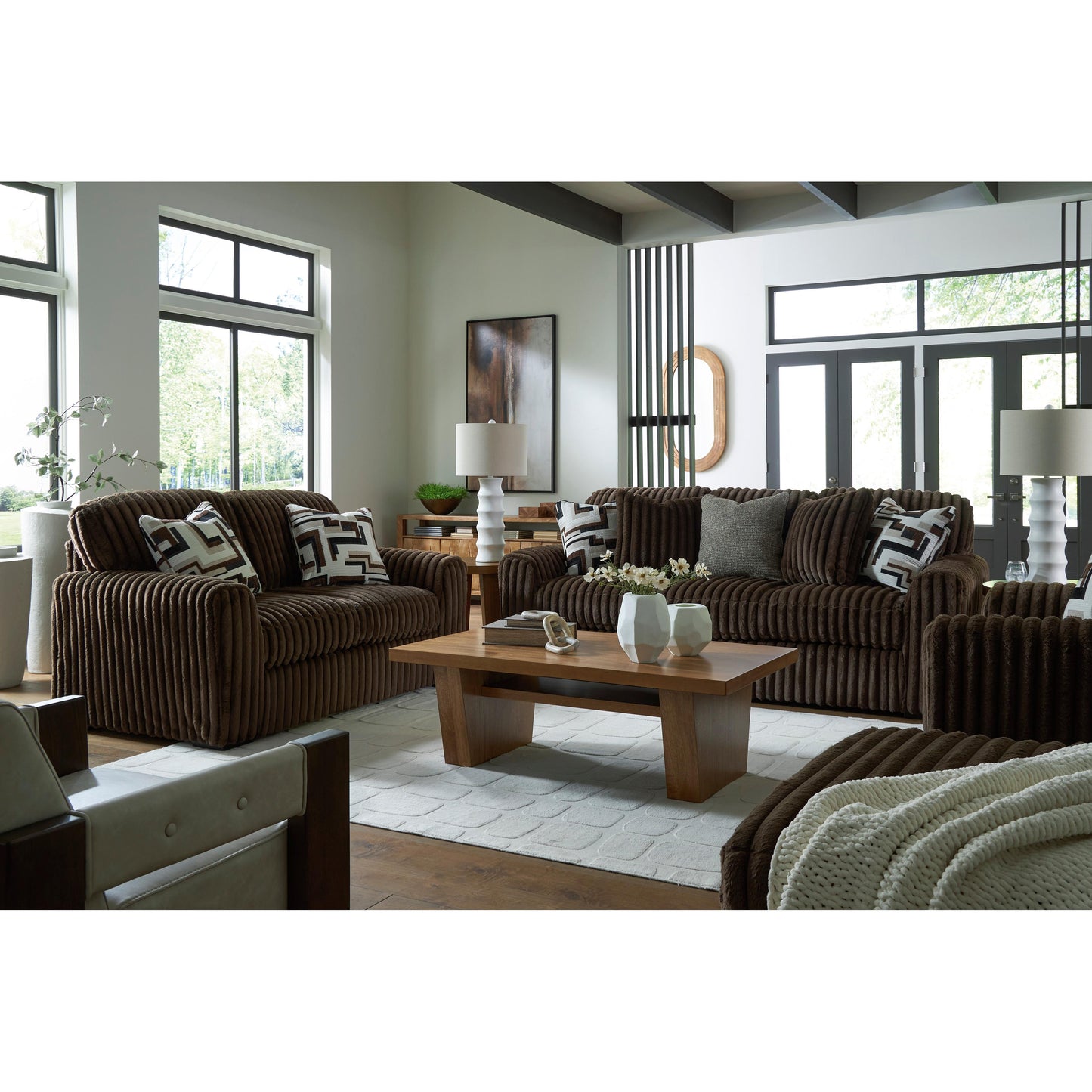  Signature Design by Ashley Midnight-Madness 9810435 Loveseat IMAGE 9