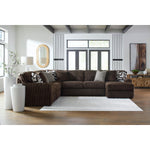 Signature Design by Ashley Midnight-Madness 98104S3 4 pc Sectional with Chaise IMAGE 3