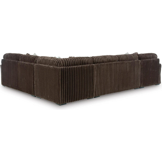 Signature Design by Ashley Midnight-Madness 98104S4 4 pc Sectional with Chaise IMAGE 2