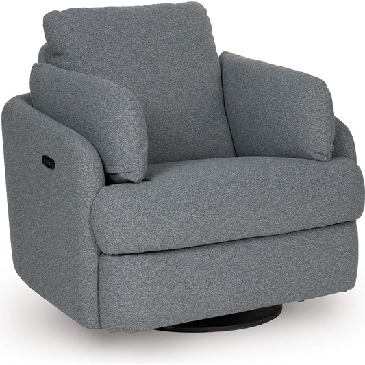 Signature Design by Ashley Alainmont Next-Gen Nuvella A3000738 Swivel Power Recliner IMAGE 1