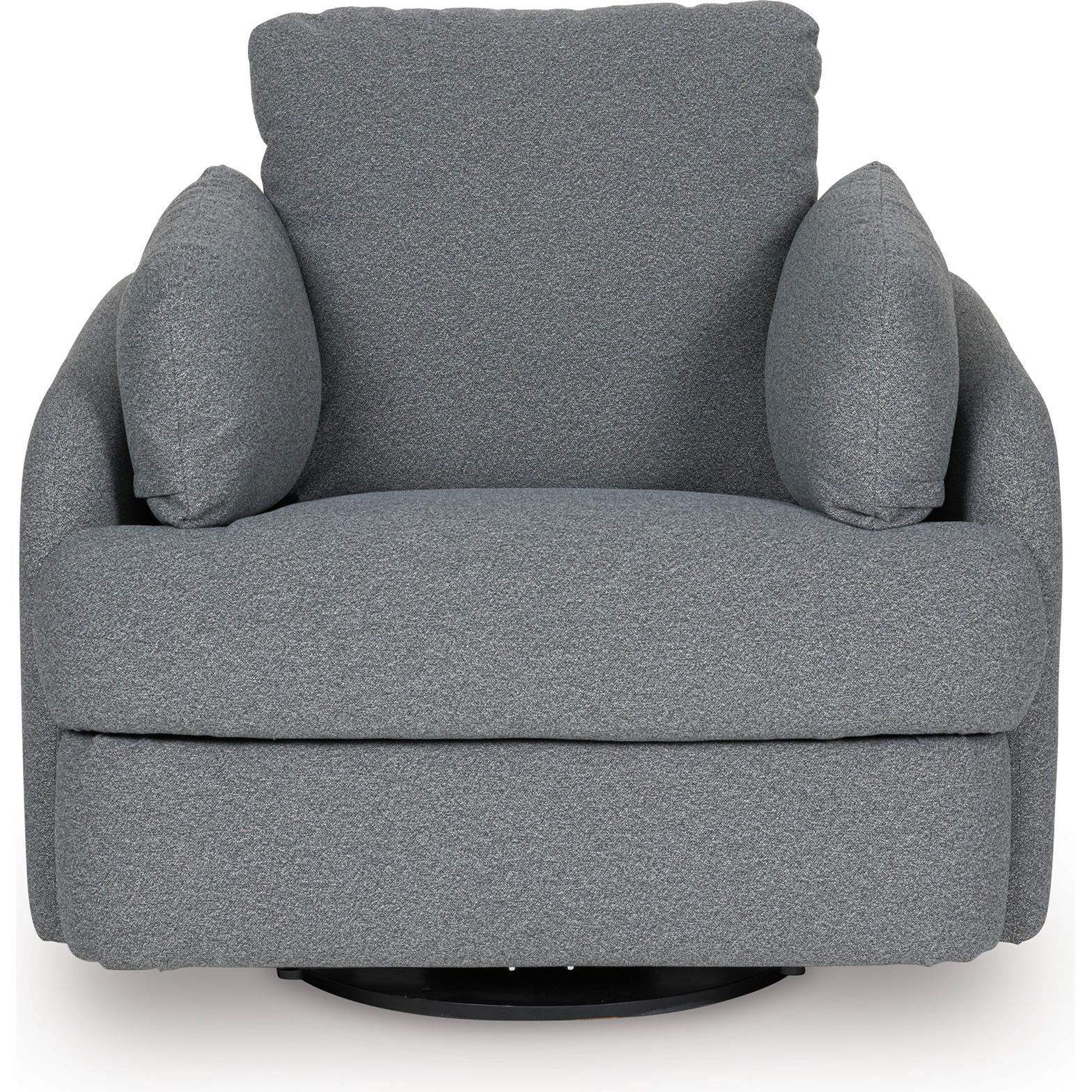 Signature Design by Ashley Alainmont Next-Gen Nuvella A3000738 Swivel Power Recliner IMAGE 4