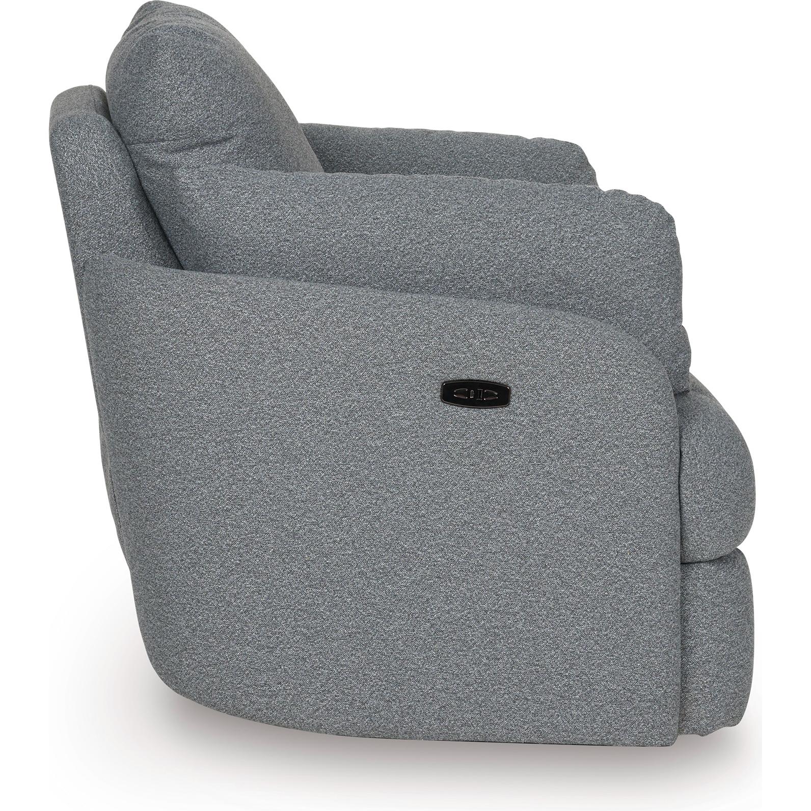 Signature Design by Ashley Alainmont Next-Gen Nuvella A3000738 Swivel Power Recliner IMAGE 5