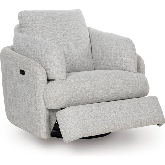 Signature Design by Ashley Alainmont Next-Gen Nuvella A3000739 Swivel Power Recliner IMAGE 2