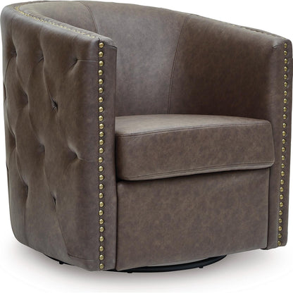  Signature Design by Ashley Brentlow A3000741 Swivel Accent Chair IMAGE 1