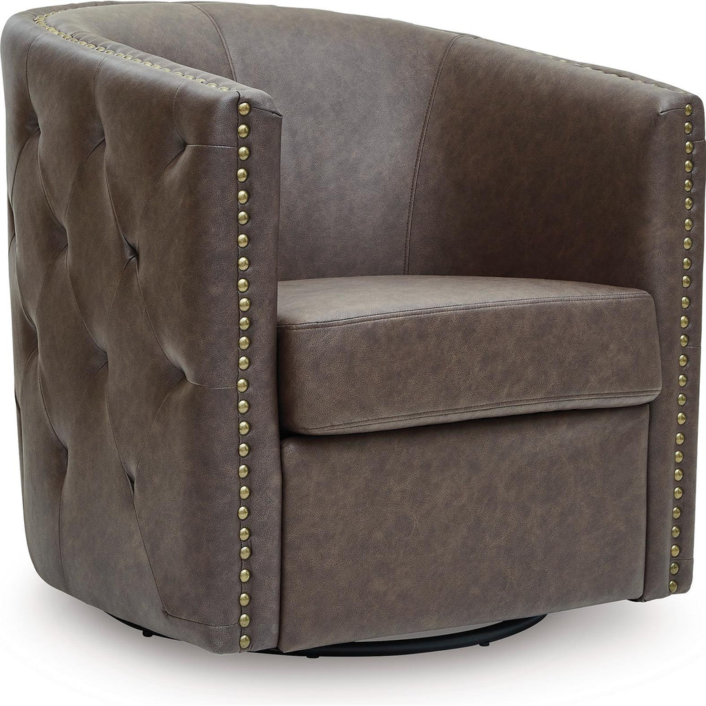  Signature Design by Ashley Brentlow A3000741 Swivel Accent Chair IMAGE 1