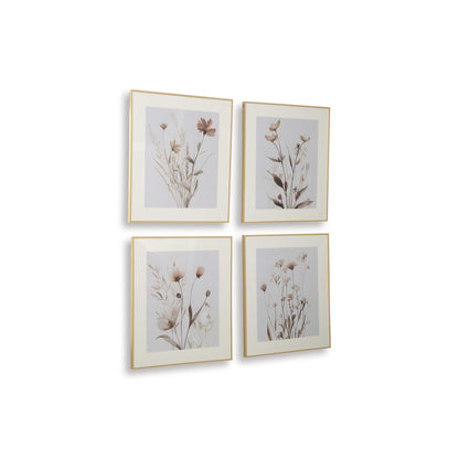  Signature Design by Ashley Chettings A8000469 Wall Art Set IMAGE 1