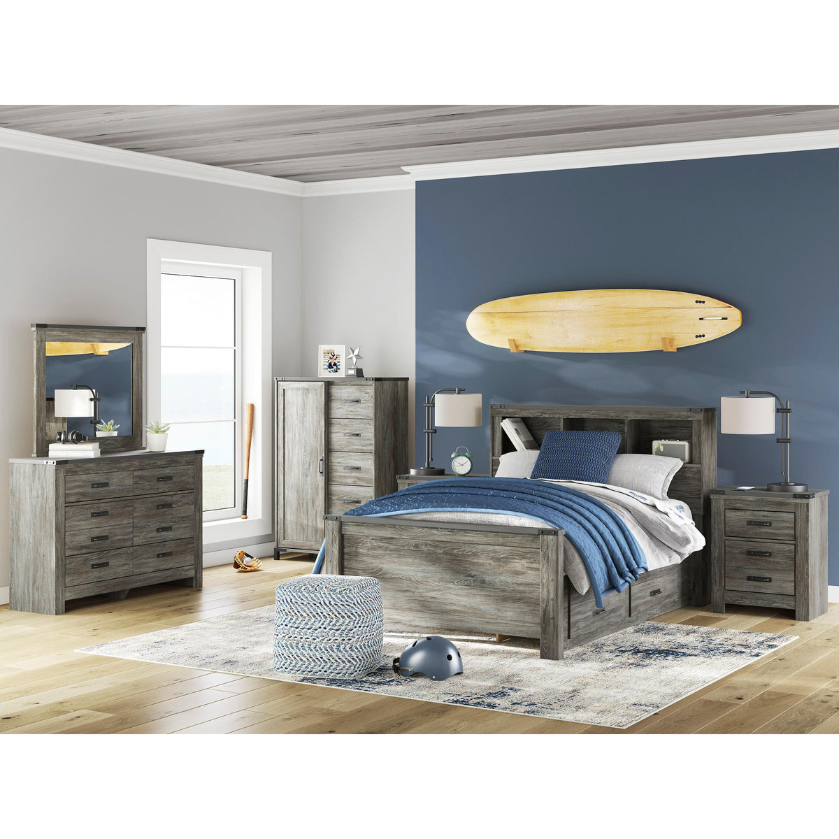  Signature Design by Ashley Frandern B4480B1 Dresser and Mirror IMAGE 15